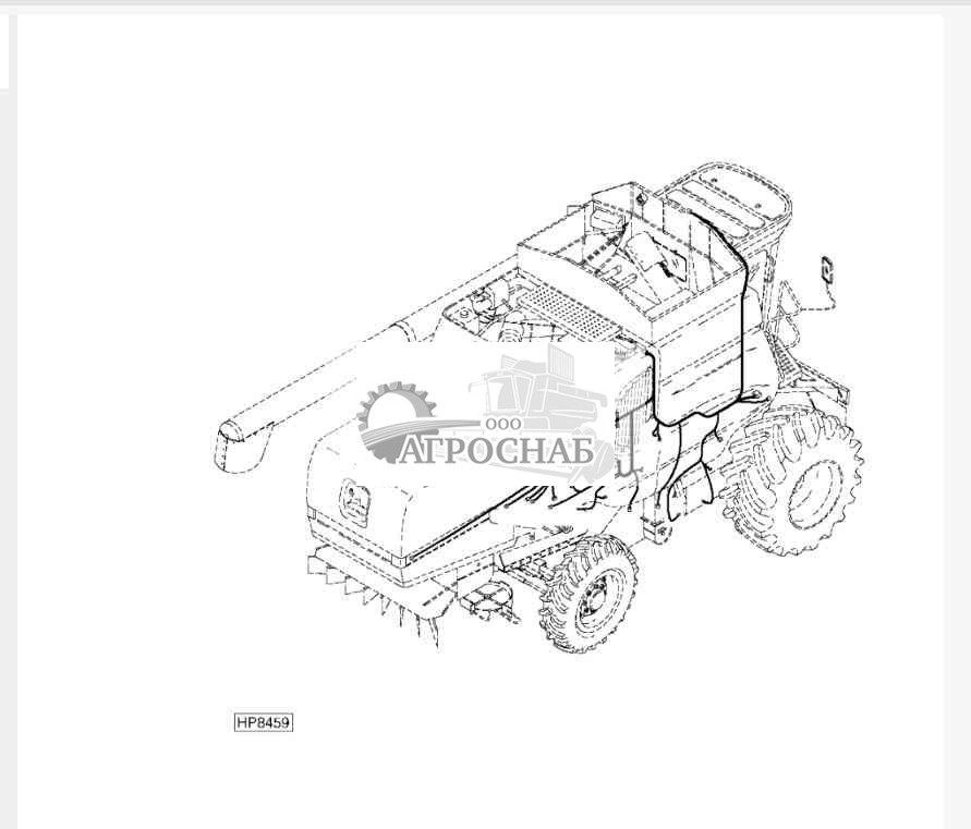R.H. MAIN WIRING HARNESS 